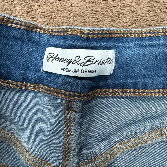 HONEY AND BRISTLE Blue Denim Women's Jeans skinny jeans New 14p - Picture 4 of 6